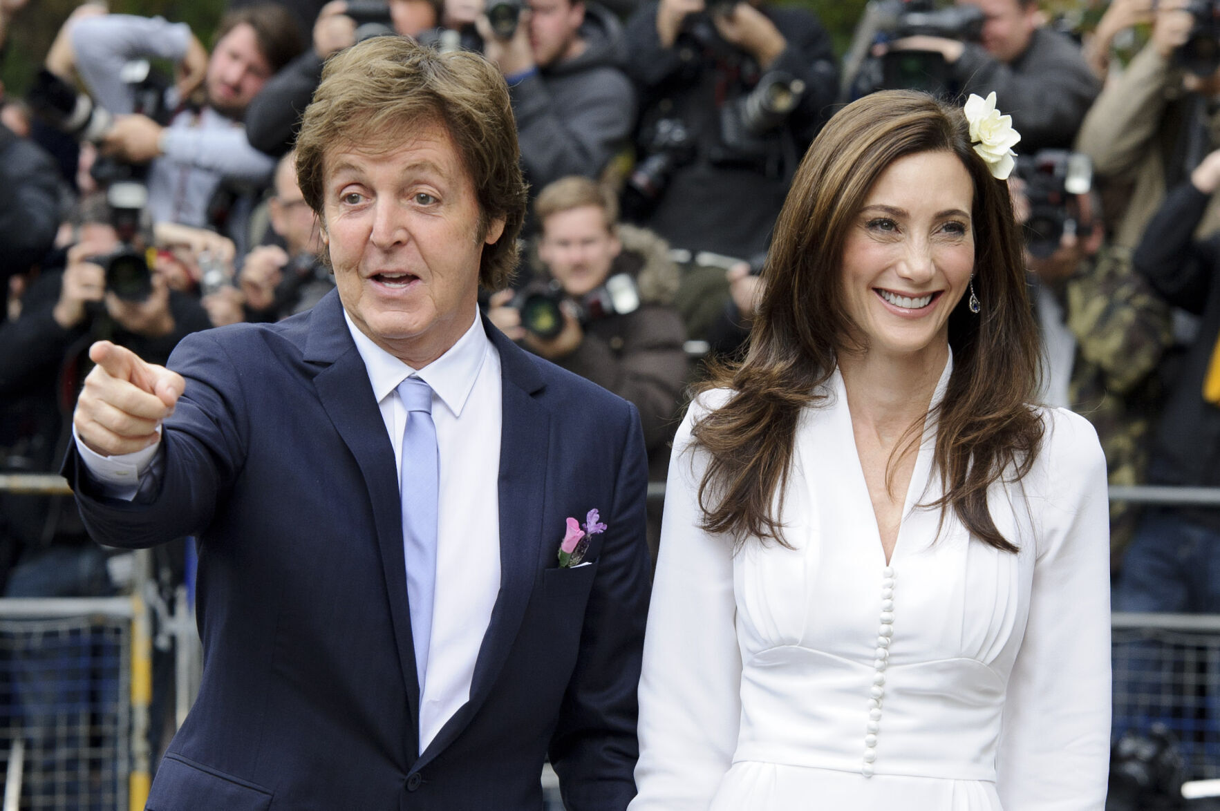 2011: Paul McCartney and Nancy Shevell